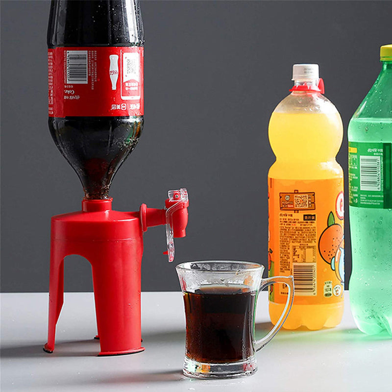 Water Jug Soda Beverage Dispenser Bottle Coke Upside Down Drinking Water Distributeur Gadget Party Home Bar Kitchen Gadget - VINE GLOBAL