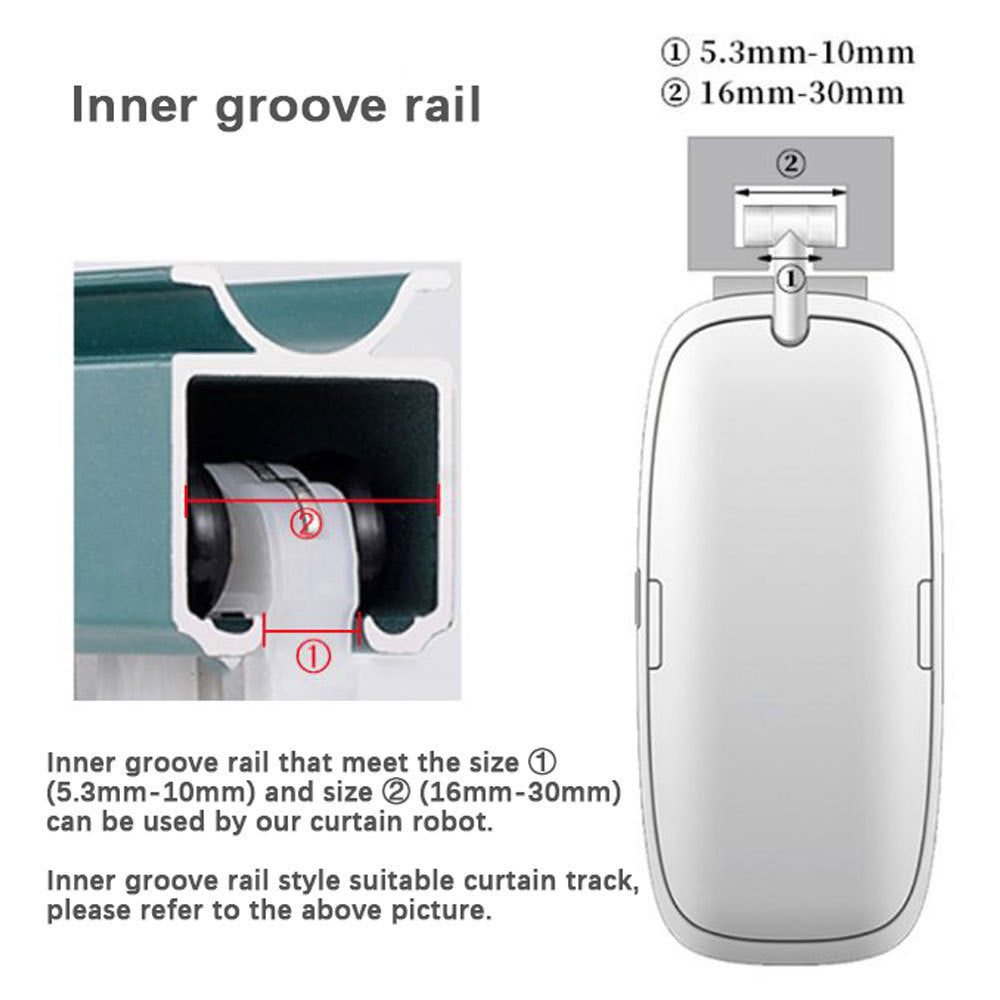 Curtains Bluetooth Wireless Automatic Curtai - VINE GLOBAL