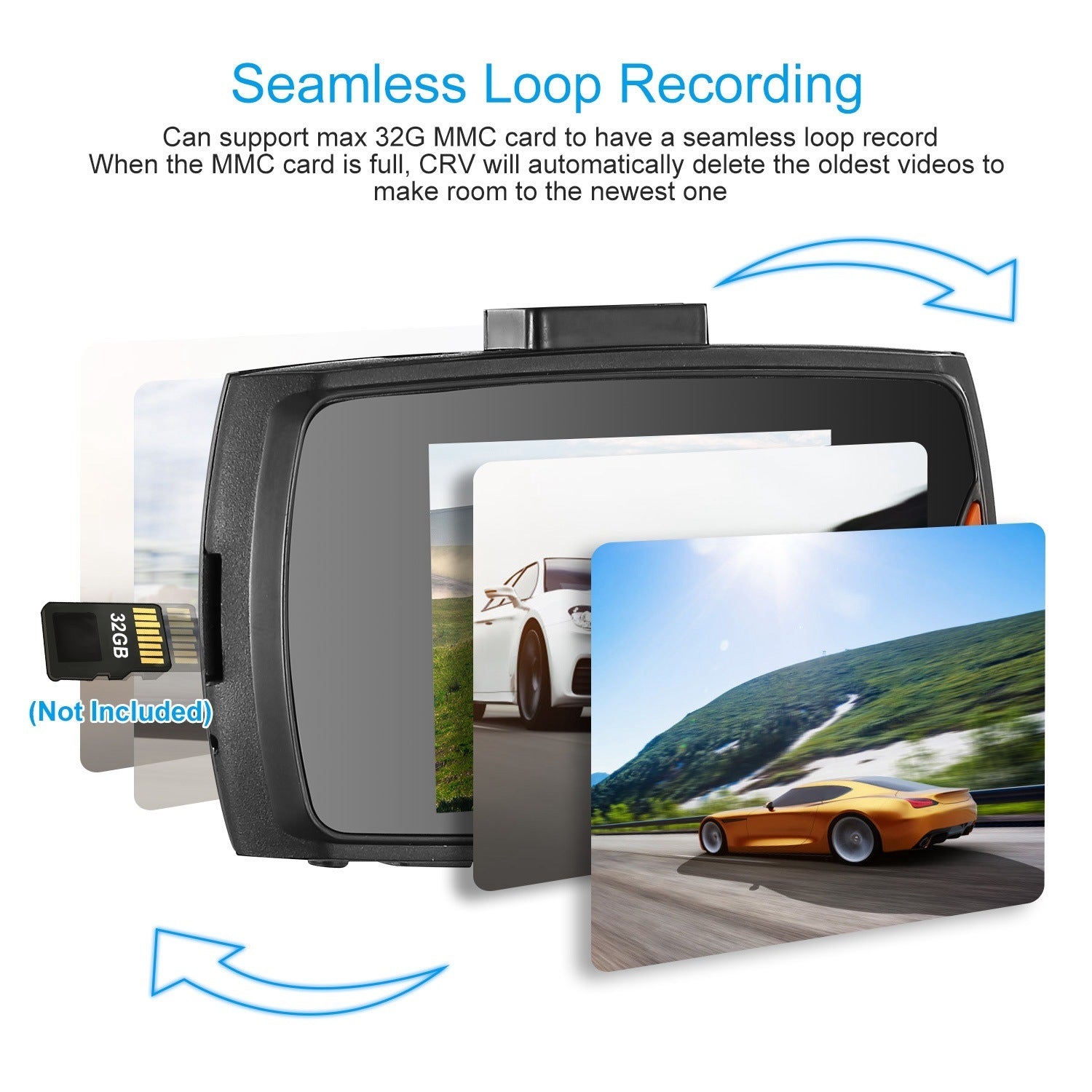 1080P Car DVR Camera Dash Cam Camcorder 90 Degree Angle Loop Recording Night VisonVINE GLOBAL