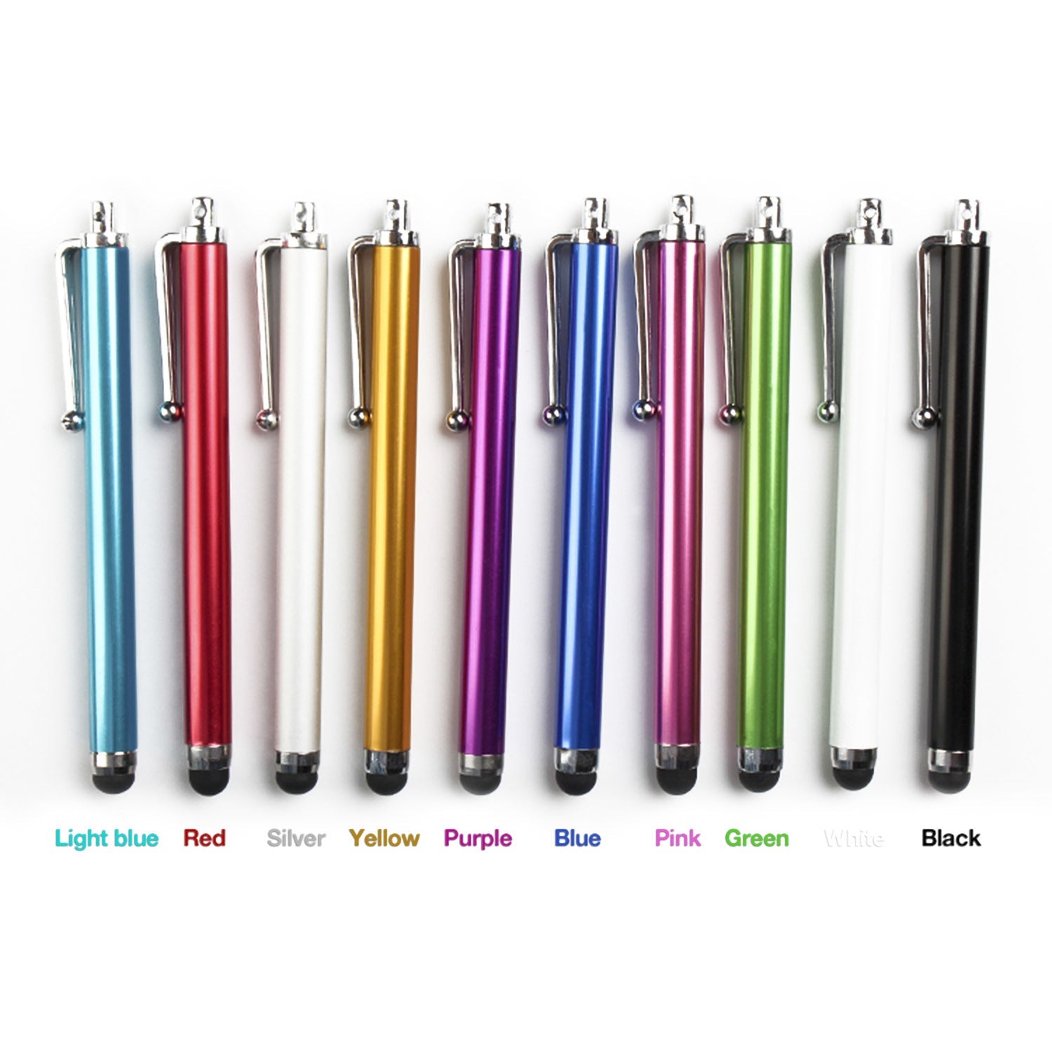 10Pcs Stylus Pens for Universal Capacitive Touch ScreensVINE GLOBAL