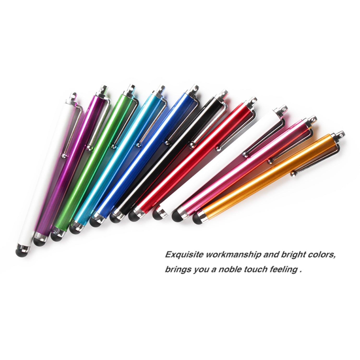 10Pcs Stylus Pens for Universal Capacitive Touch ScreensVINE GLOBAL