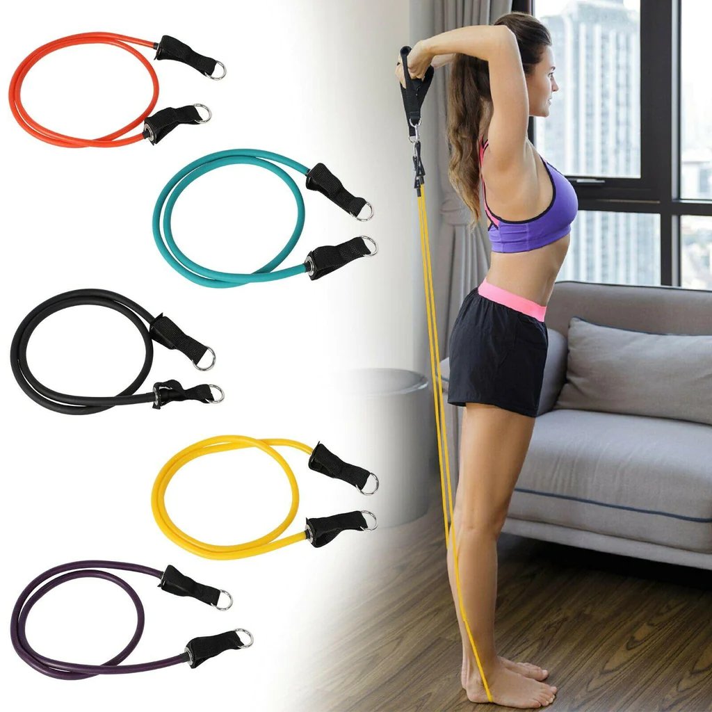 11 Pack Resistance Bands Set with Door Anchor Pulling Force Isolation Belt Set can be AdjustableVINE GLOBAL