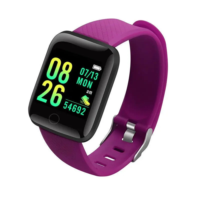 116 PLUS Smart Watch with Heart Rate and Blood Pressure MonitoringVINE GLOBAL