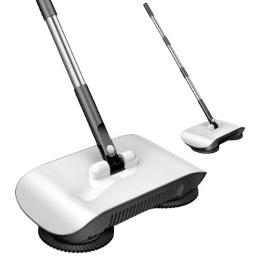 Hand Push Sweeper Household Broom Dustpan Mop Floor All-in-one Machine Gift Mop Sweeper - VINE GLOBAL