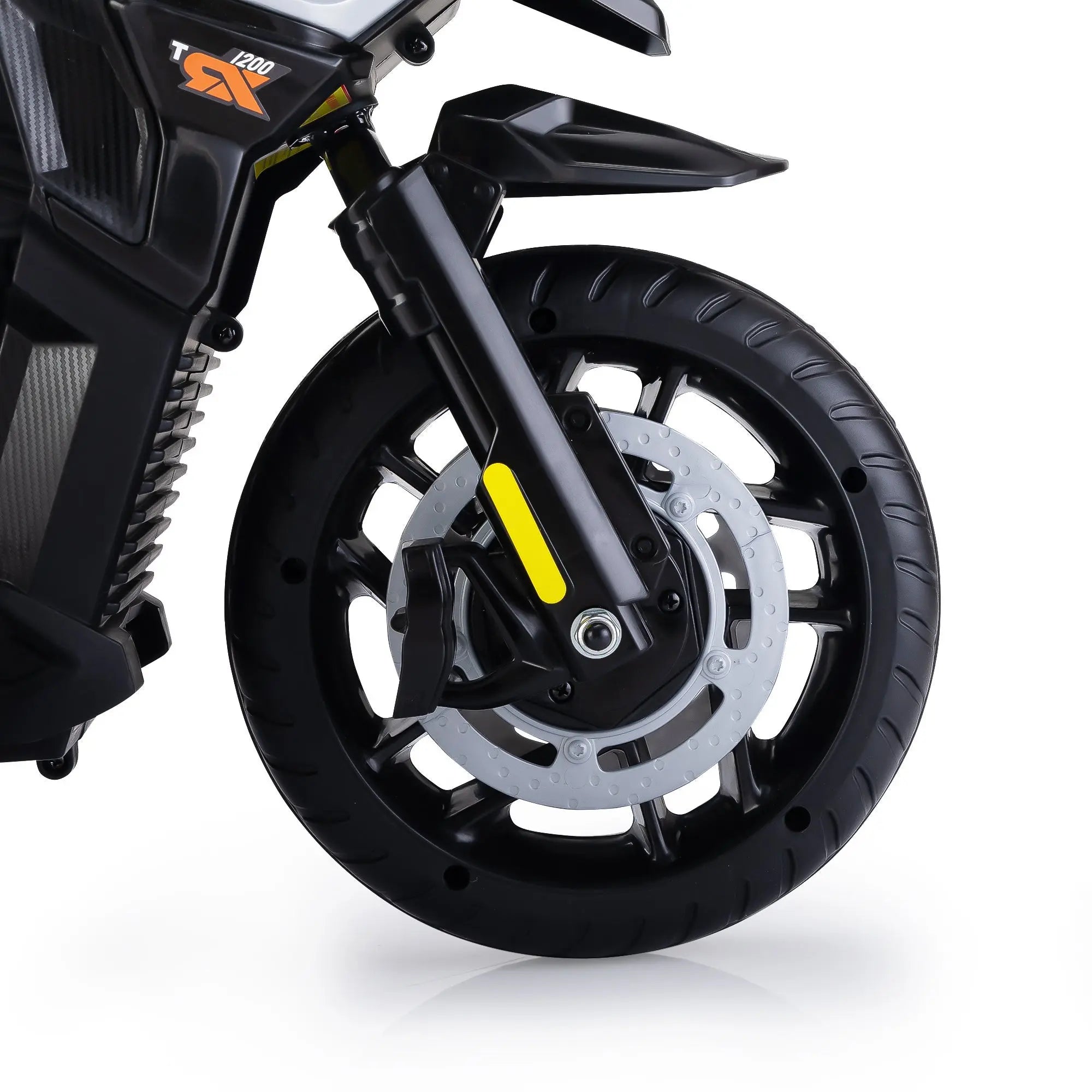 12V Off - Road Motorcycle - Silver WhiteVINE GLOBAL