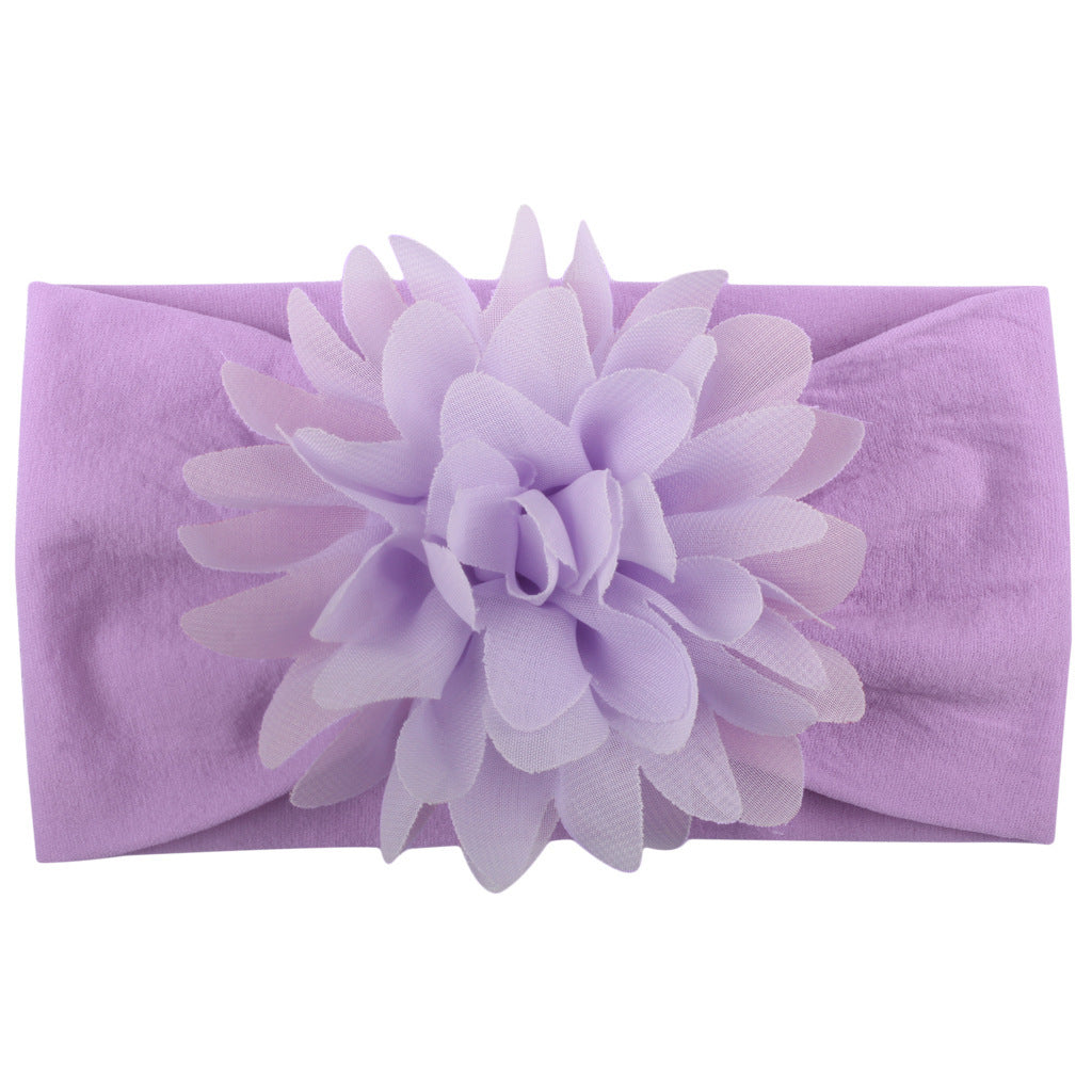 Creative Chiffon Flower Headband Baby Hair Accessories Cute Princess Headband - VINE GLOBAL