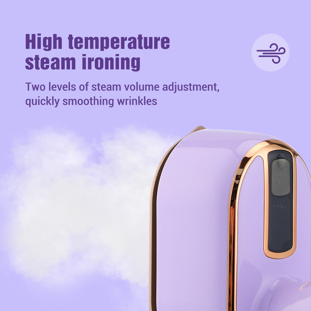 Steam Iron, Travel Steamer For Clothes Portable Mini Steam Iron. - VINE GLOBAL