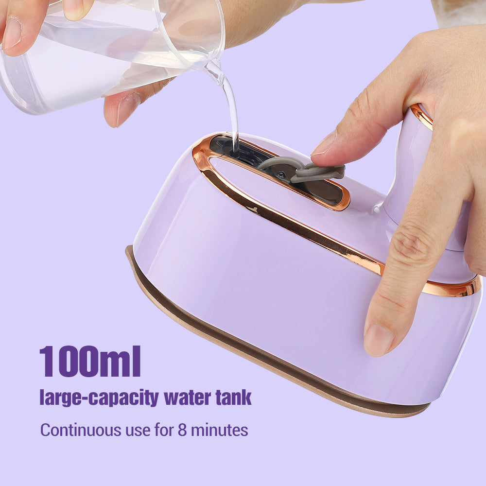 Steam Iron, Travel Steamer For Clothes Portable Mini Steam Iron. - VINE GLOBAL