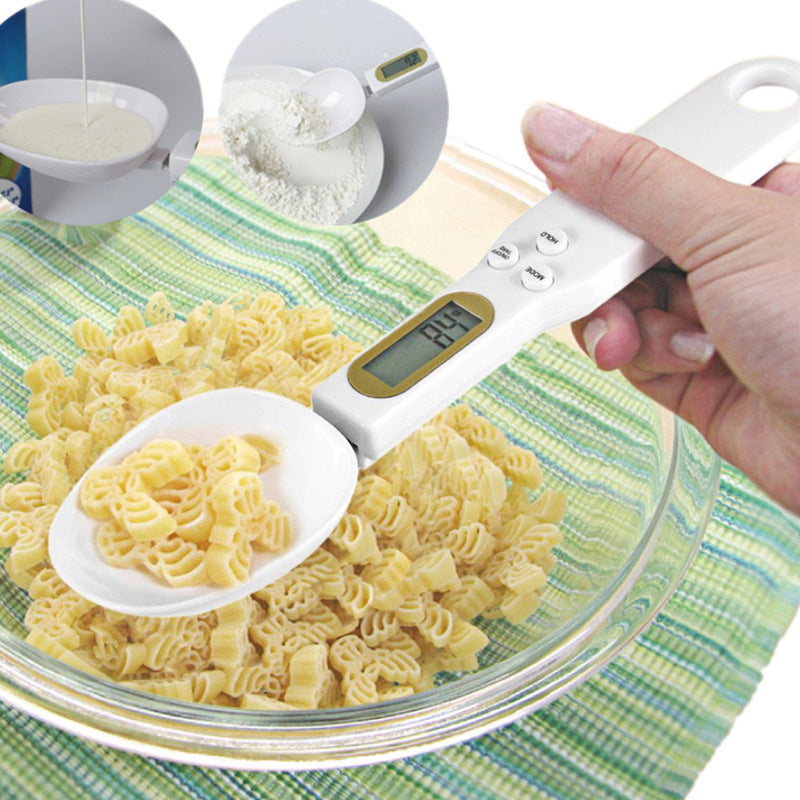 LCD Digital Kitchen Scale Electronic Cooking Food Weight Measuring Spoon Grams Coffee Tea Sugar Spoon Scale Kitchen Tools - VINE GLOBAL