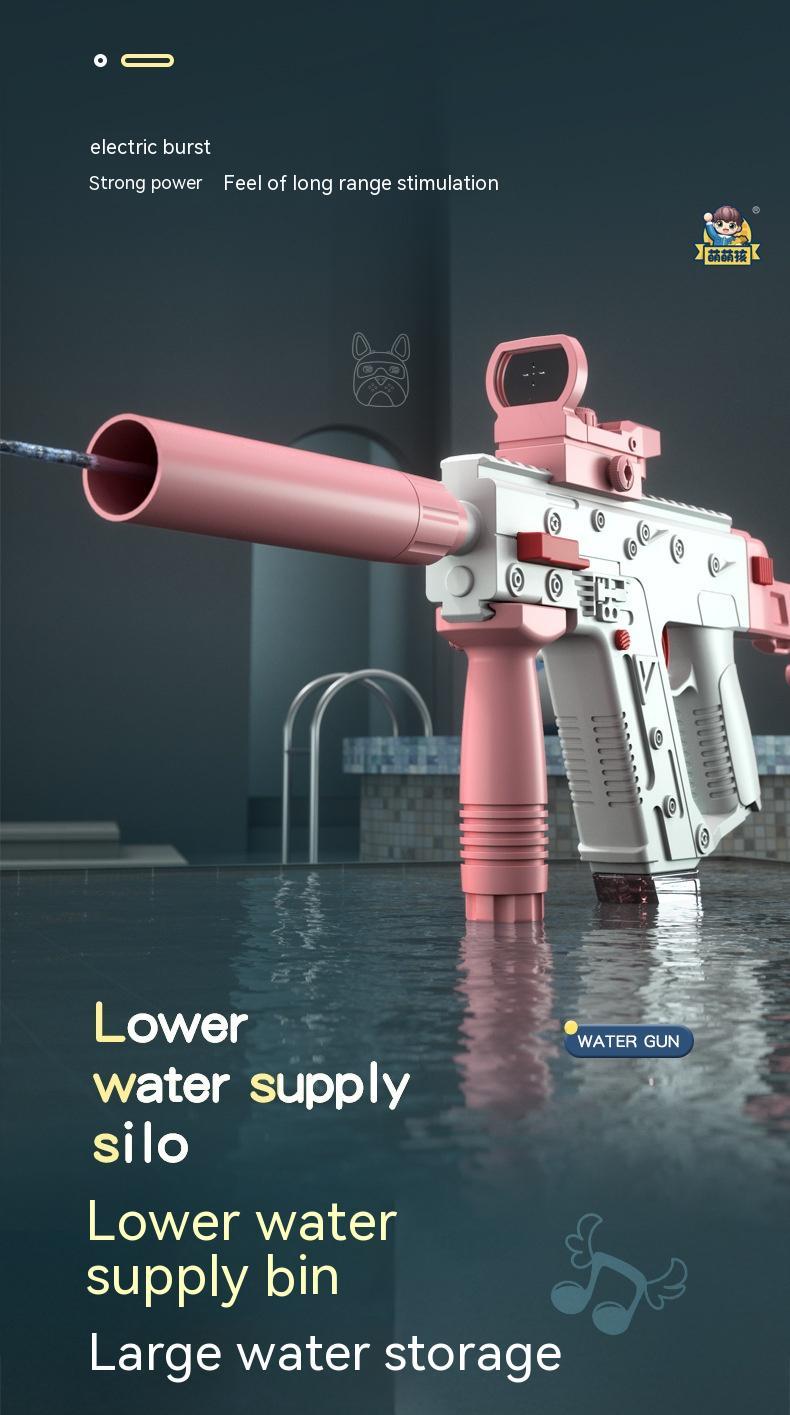 Summer Electric Automatic Water Gun Large Capacity Electric Water Gun Toy - VINE GLOBAL