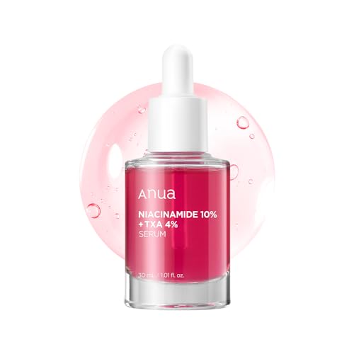 Anua 10% Niacinamide+ 4% Tranexamic Acid Serum, Ceramide, Hyaluronic Acid, Vitamin B12 natural color, for Sensitive skin, Korean Glass Skin, Fragrance-Free (30ml /1.01 fl.oz.) - VINE GLOBAL