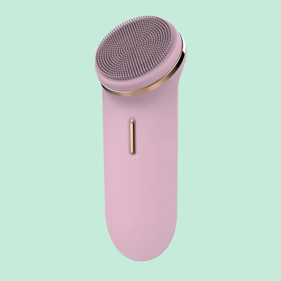 Rechargeable Sonic Facial Brush, 2 Brush Heads, 5 Speed Modes VINE GLOBAL