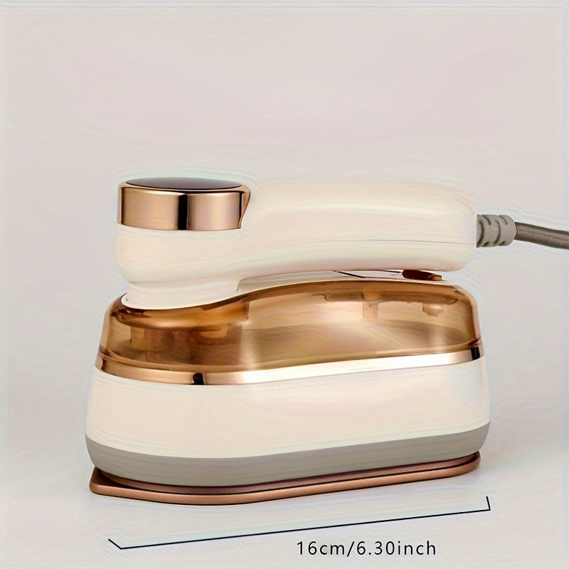 Handheld Garment Clothing Steamer Iron, 1200W Steamer Iron For Clothes, Ironing & Steaming 2 In 1, 180°Rotatable Portable Travel Garment Steamer, Large Soleplate, 20S Heat Up, Fabric Wrinkle Remover For Home And Travel - VINE GLOBAL