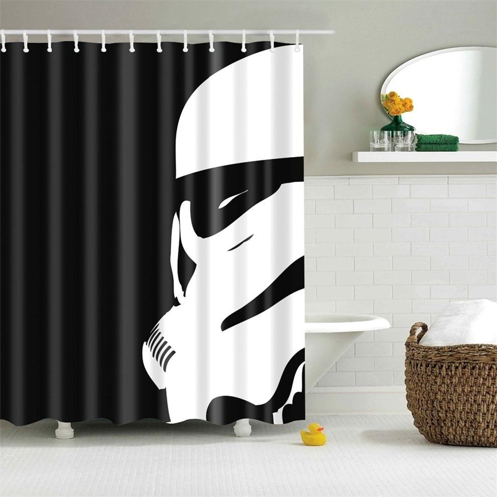 3D digital printing waterproof shower curtain - VINE GLOBAL