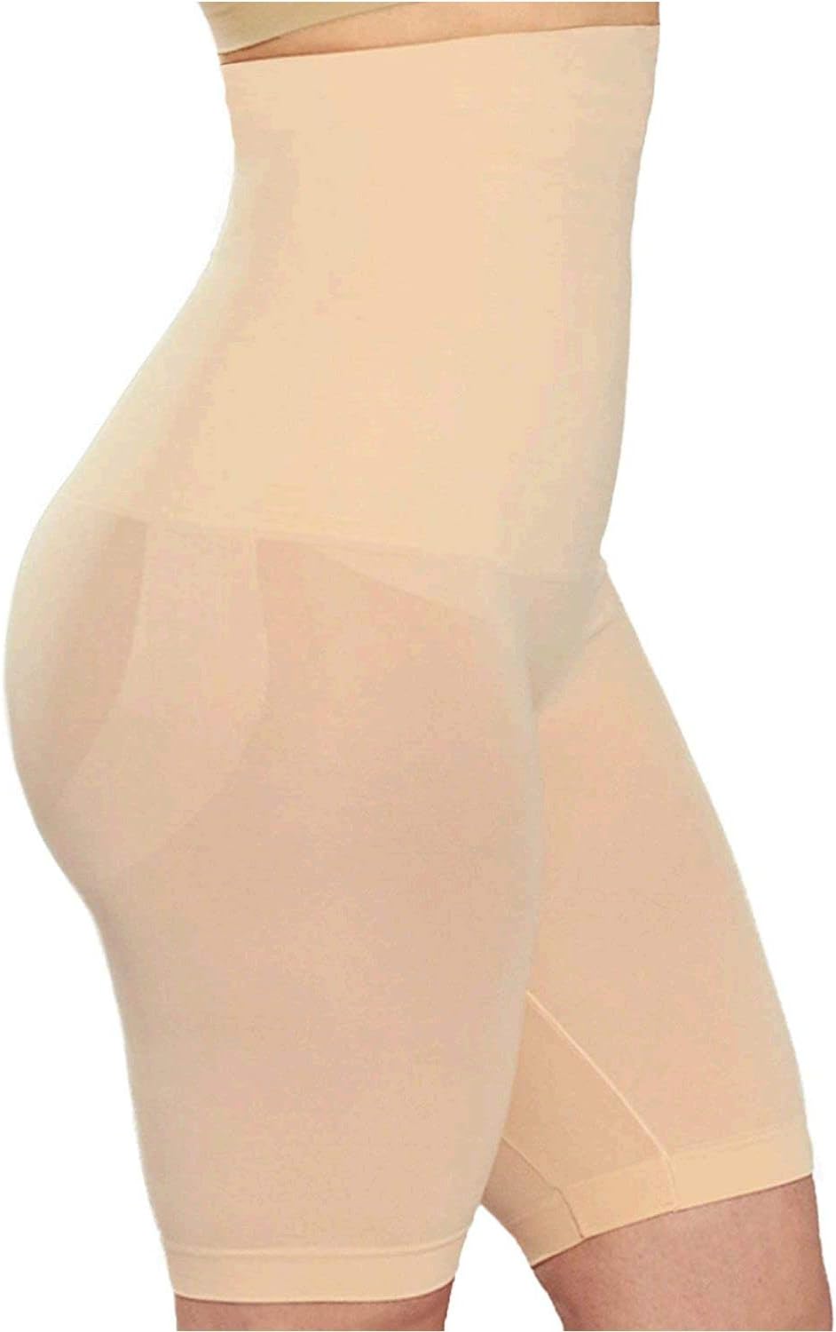 High Waisted Body Shaper Shorts Shapewear for Women Tummy Control Thigh Slimming Technology - VINE GLOBAL