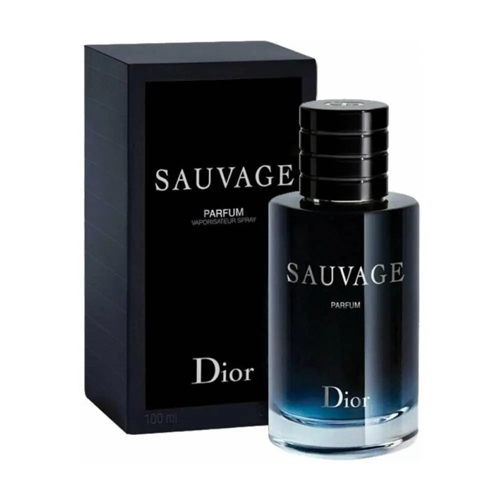 Dior Sauvage Parfum Spray for Men 3.4 Ounces VINE GLOBAL