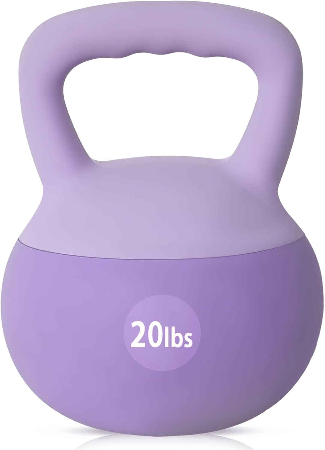 SogesPower Soft Kettlebells,Iron Sand Filled Weights Strength Training Kettlebells,Shock-Proof Weights and Wide-Grip Handle,Fitness Home Gym Soft Kettlebells for Women Men Children, Purple VINE GLOBAL