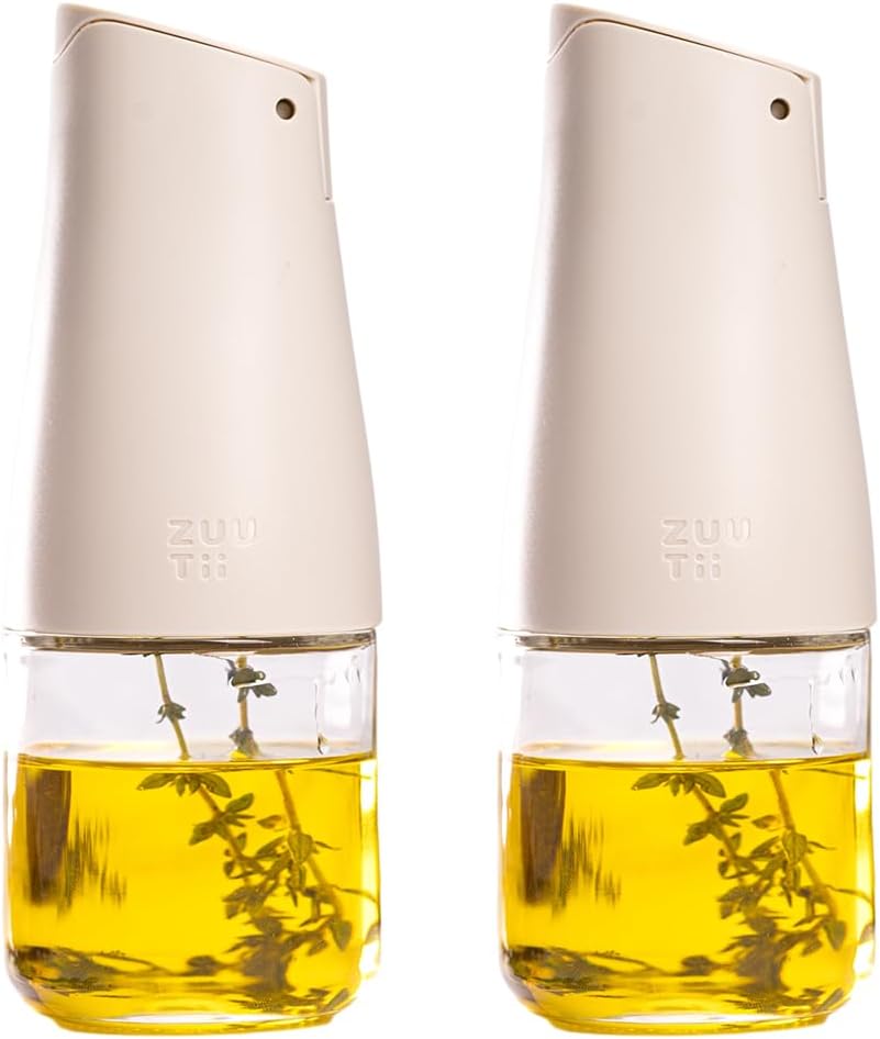 Large Olive Oil Dispenser,Mini Oil Bottle Set,Oil Dispenser with Brush - VINE GLOBAL