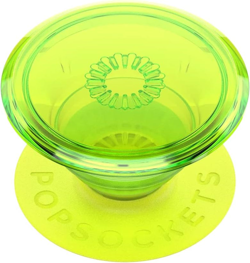 Translucent Phone Grip with Expanding Kickstand,  for Phone, Translucent Popgrip - Clear