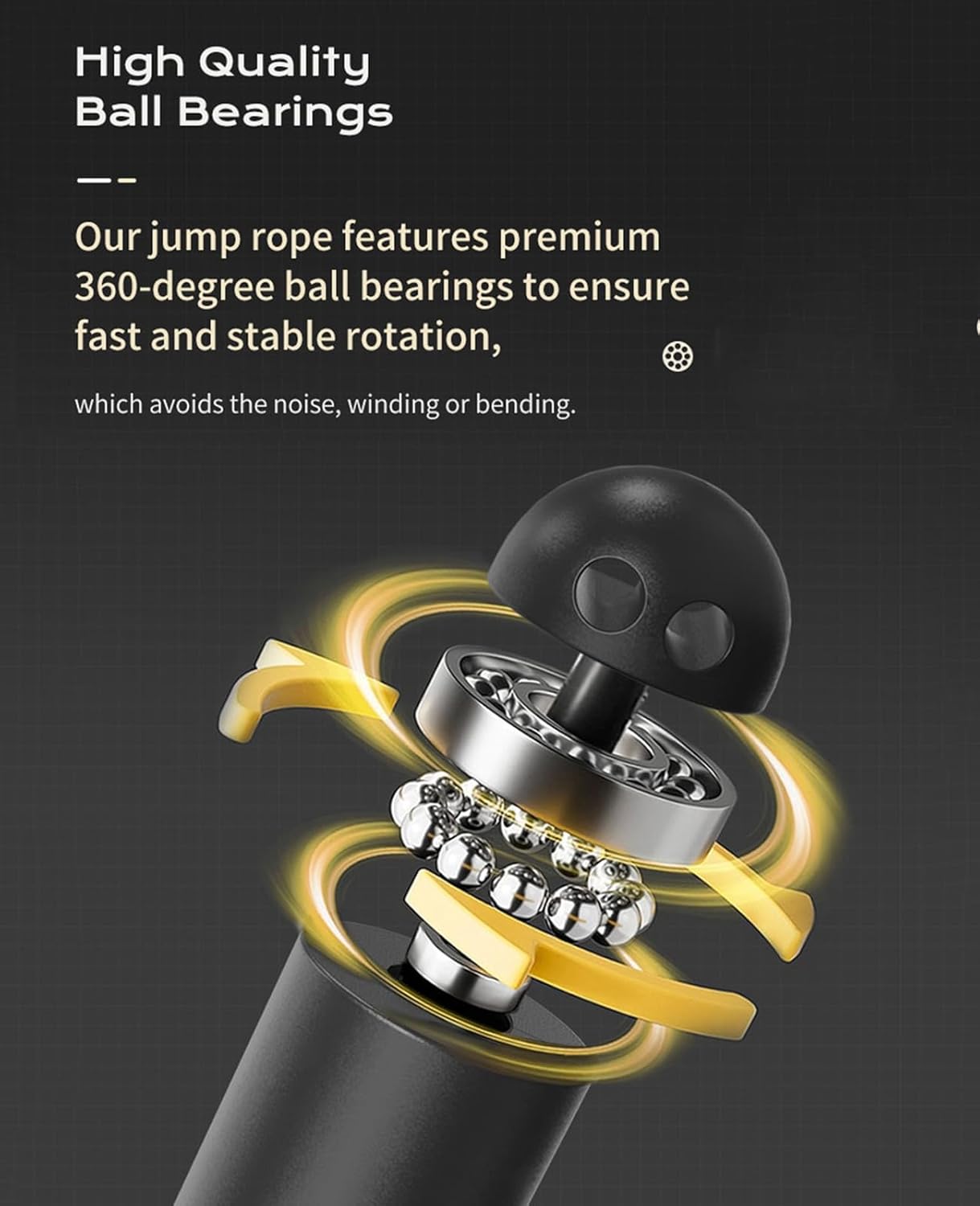 Smart Jump Rope with CounterTangle-Free Jump Rope for Fitness and Workout Adjustable VINE GLOBAL