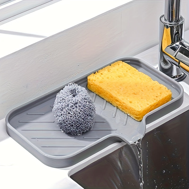 Silicone kitchen sink tray soap tray holder - VINE GLOBAL