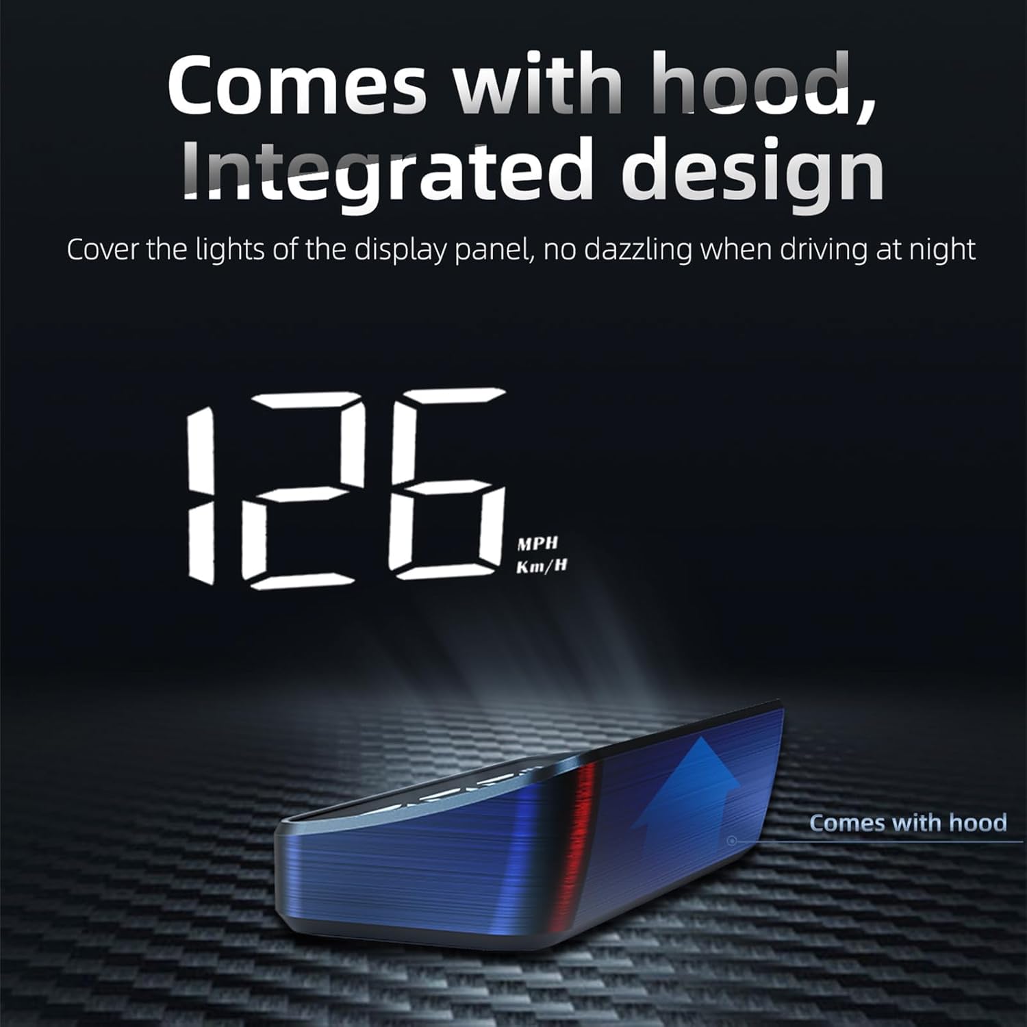 Head Up Display for Car HUD | Automatic Light Sensing | Mile Speed|Speedometer - VINE GLOBAL