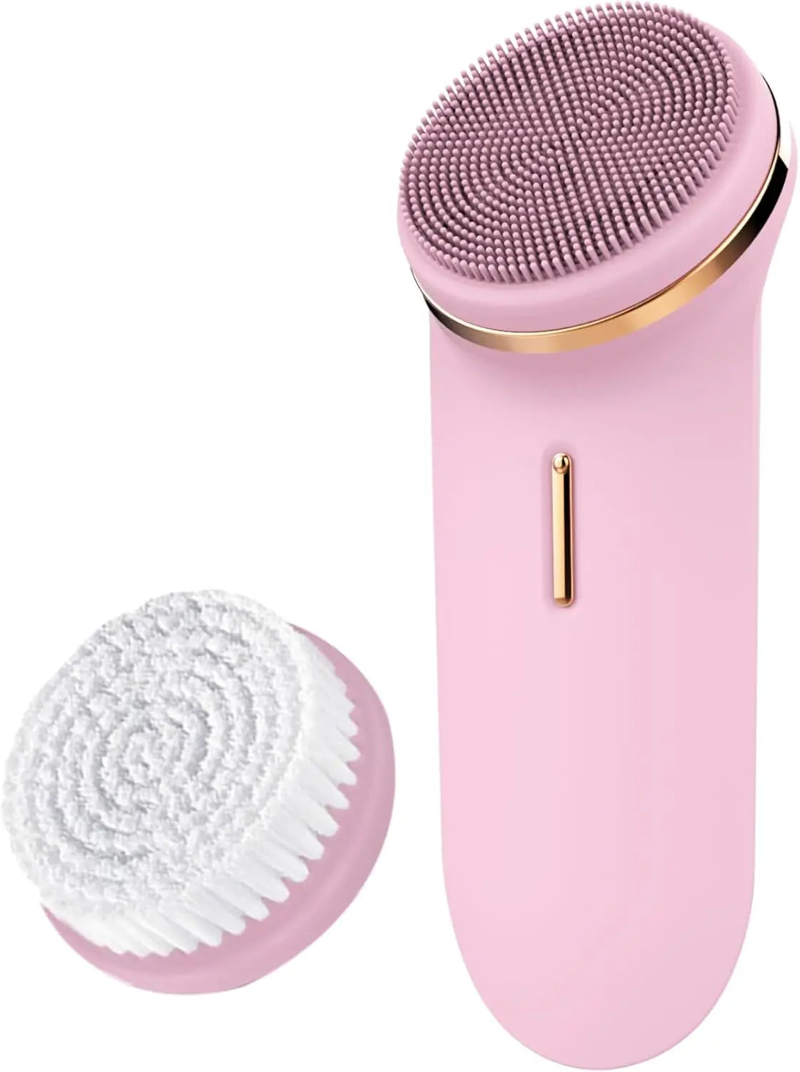 Rechargeable Sonic Facial Brush, 2 Brush Heads, 5 Speed Modes VINE GLOBAL