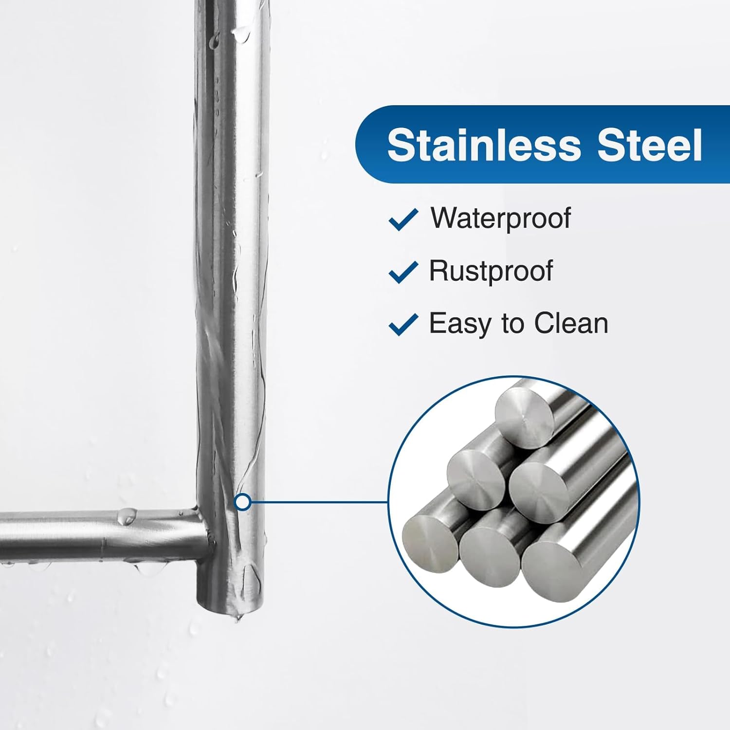 Paper Towel Holder - Self-Adhesive or Drilling VINE GLOBAL