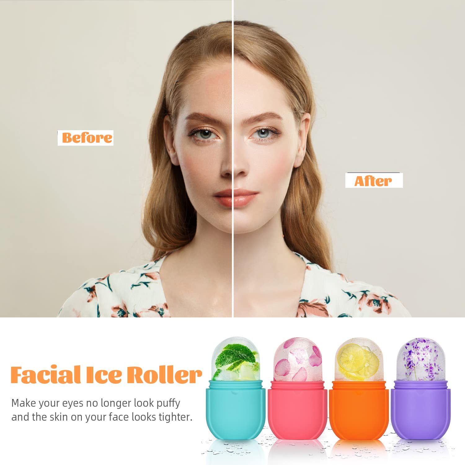 Ice Roller for Face and Eye, Ice Face Roller - VINE GLOBAL
