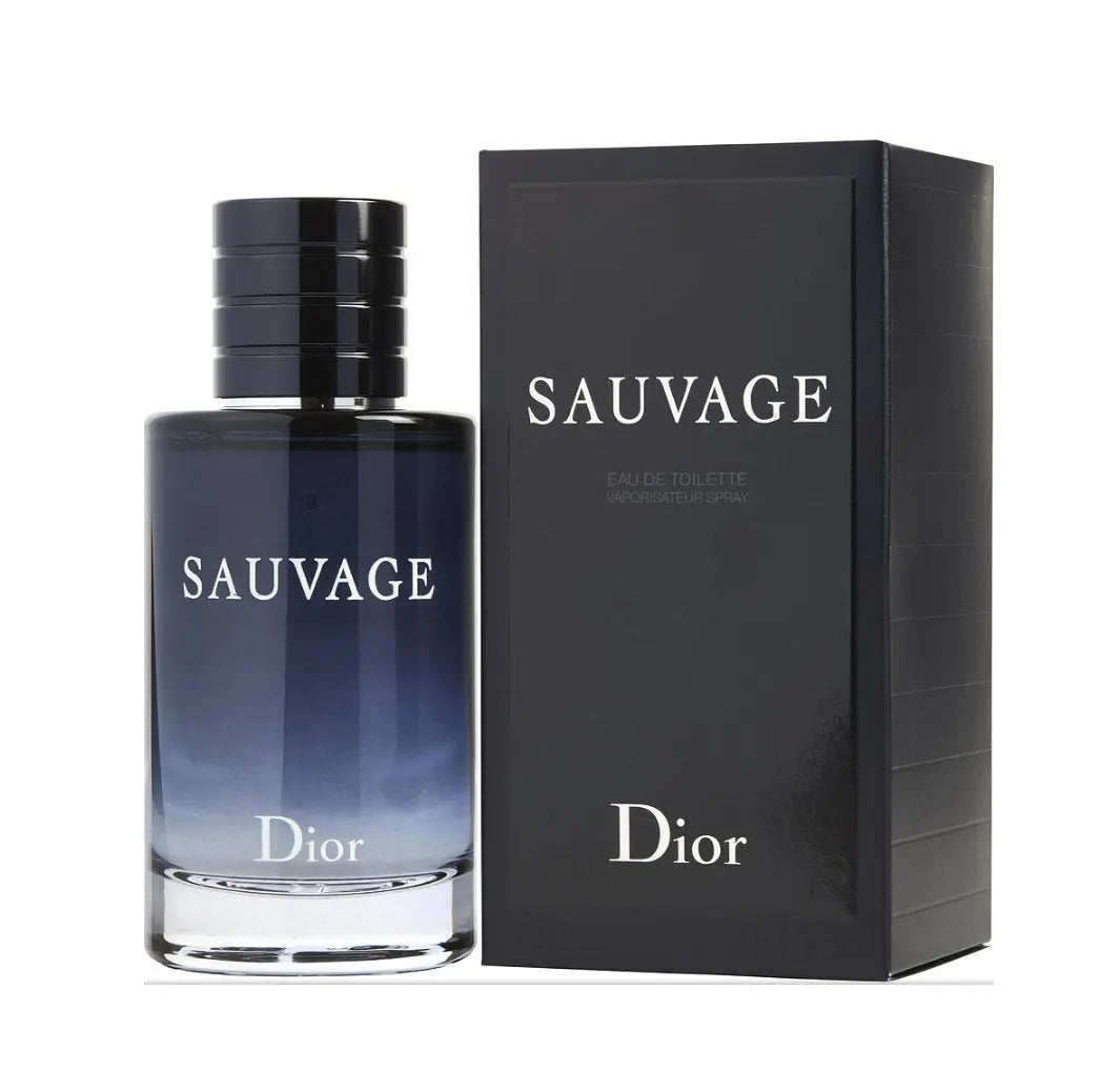 Dior Men's Sauvage Eau de Toilette Spray ( 3.4 Ounce / 100 ml in sealed box ) VINE GLOBAL