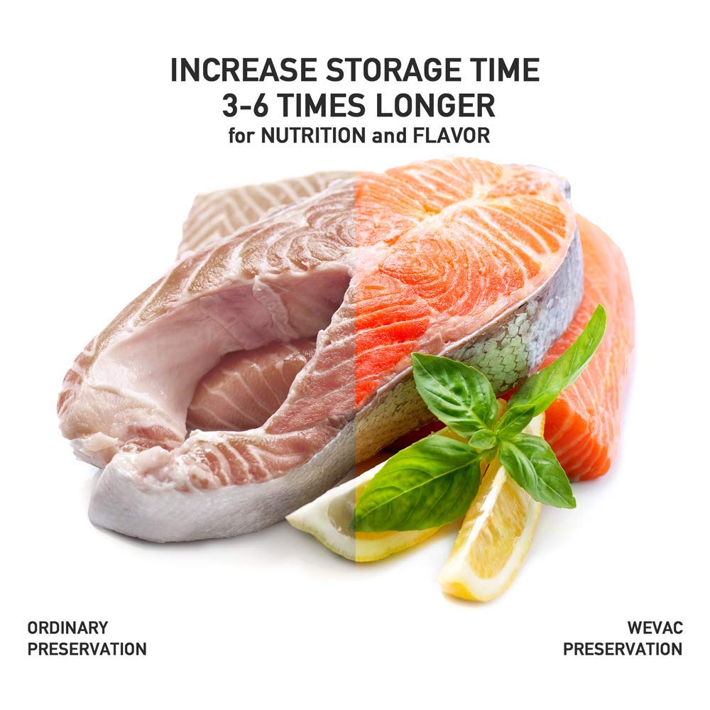 Vacuum Sealer Bags 8x50 Rolls 2 pack for Food Saver, Seal a Meal, Weston. Commercial Grade, BPA Free, Heavy Duty, Great for vac storage, Meal Prep or Sous Vide - VINE GLOBAL