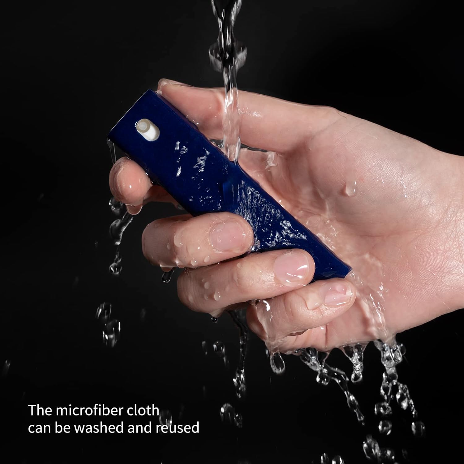 CLEAN Screen Cleaner, Fingerprint Proof Screen Cleaner Spray, All-in-One Cleaner with Microfiber and Shell for All Phones, Laptop and Tablet Screens (Black) - VINE GLOBAL