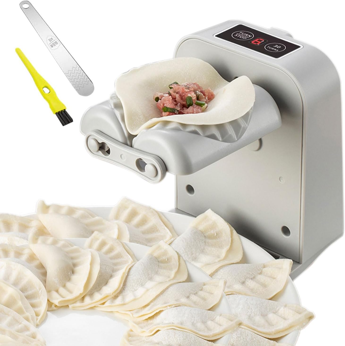 Automatic Electric Dumpling Press Maker Machine - Adjustable and Easy to Operate - VINE GLOBAL