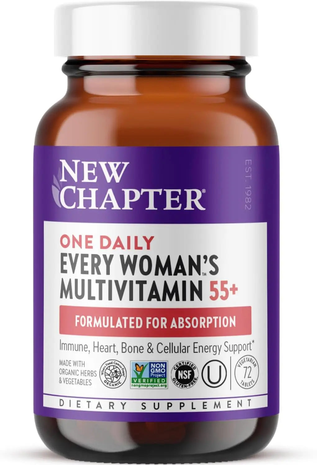 New Chapter Women's Multivitamin 50 Plus for Cellular Energy VINE GLOBAL