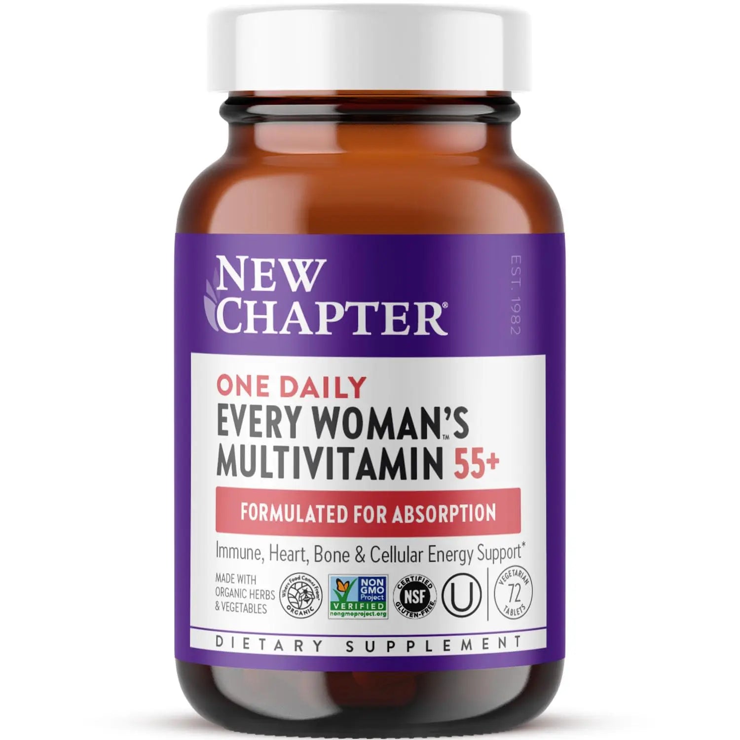 New Chapter Women's Multivitamin 50 Plus for Cellular Energy VINE GLOBAL