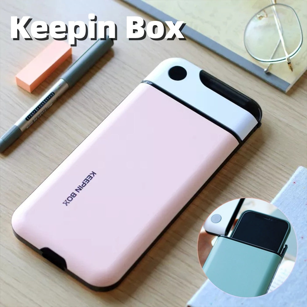 Self Discipline Phone Lock Portable Mobile Phone Lock Box Timer Smartphone Locking Case Safe Timed Lockbox Self-Discipline Keepin Box Limit Cell Phones Use - VINE GLOBAL
