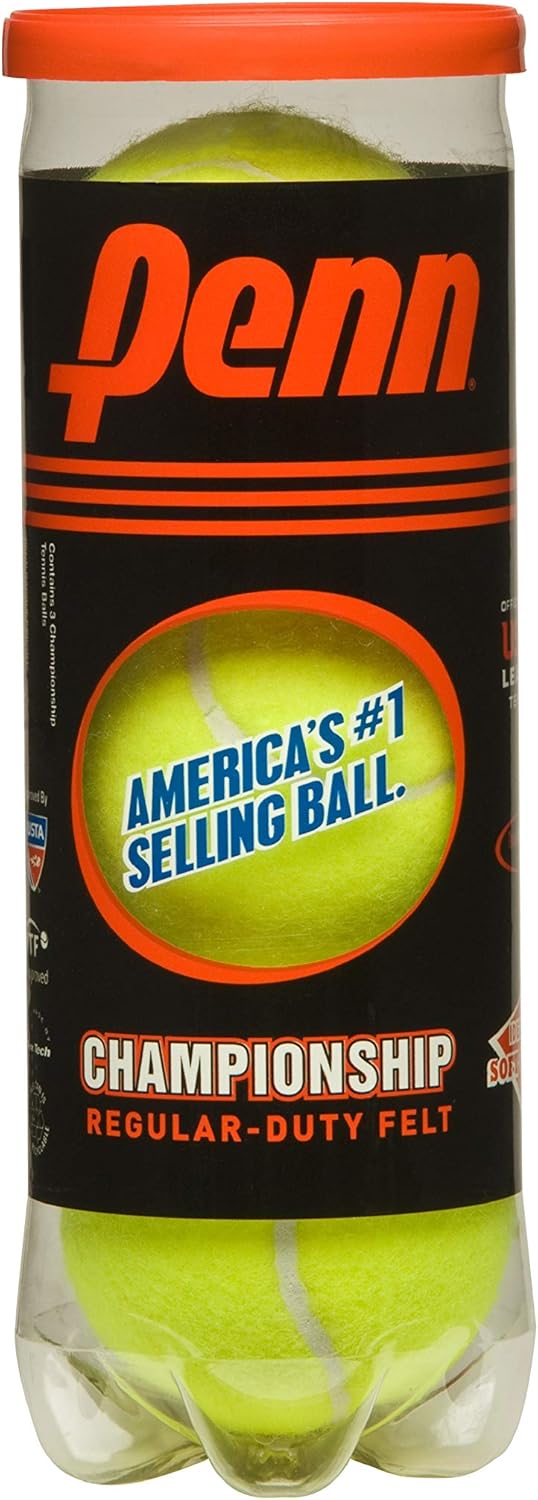 Penn Championship Tennis Balls - Regular Duty Felt Pressurized Tennis Balls - VINE GLOBAL