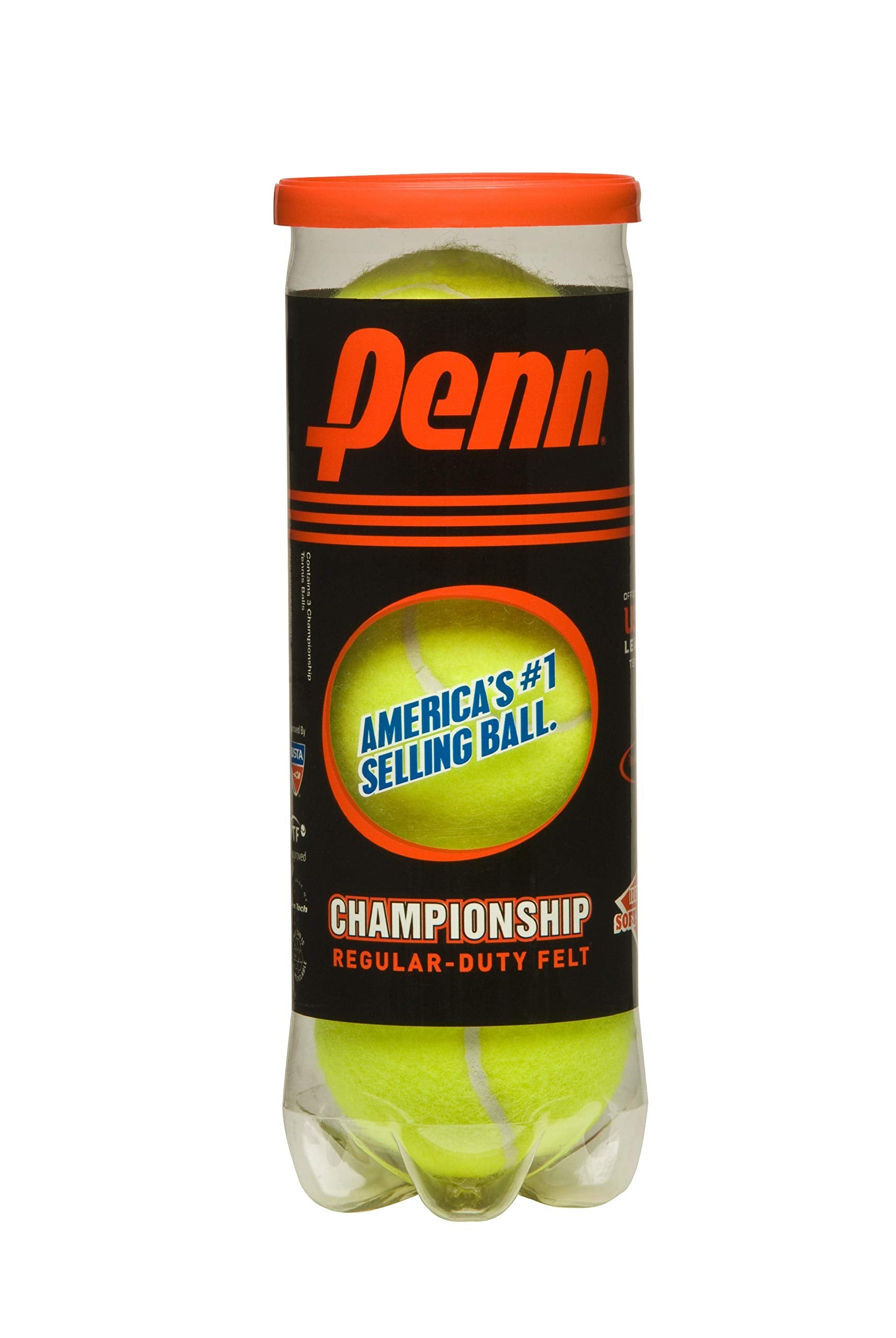 Penn Championship Tennis Balls - Regular Duty Felt Pressurized Tennis Balls - VINE GLOBAL