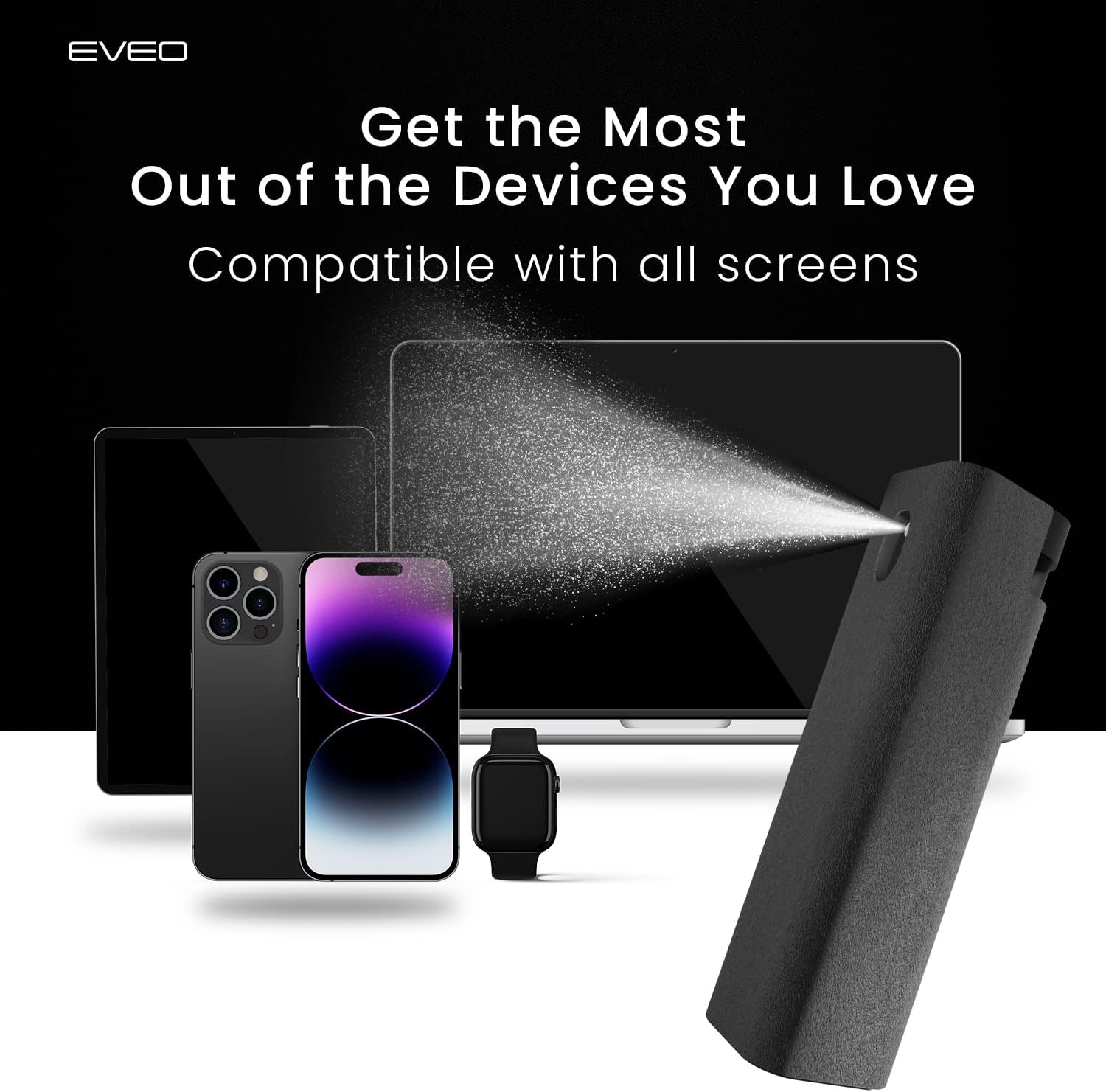 Screen Cleaner Spray and Wipe - Computer Screen | iPhone Cleaner. - VINE GLOBAL