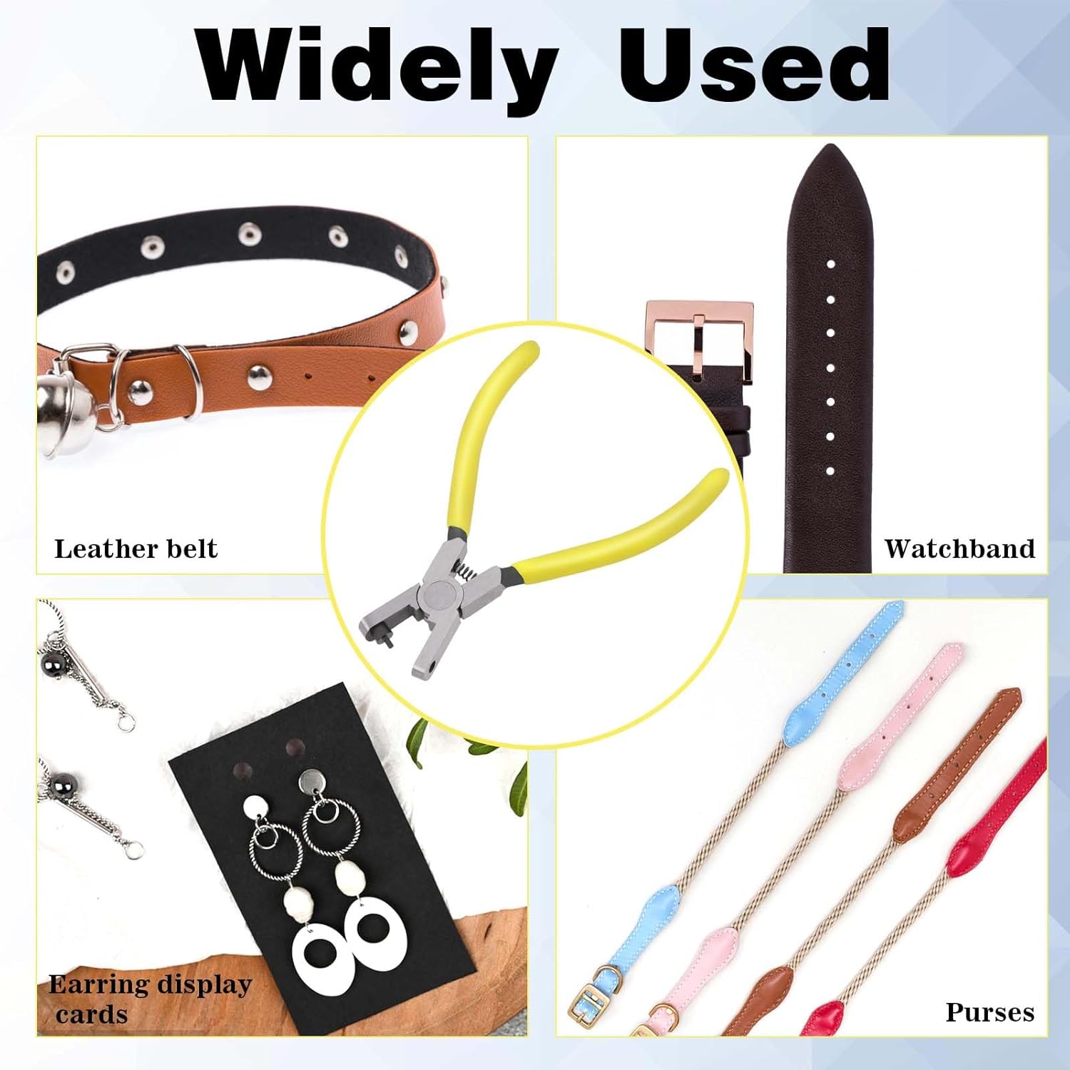 Watch Band Leather Hole Punch Plier 2.0mm Shoe | Wrist Belt | Dog Collars - VINE GLOBAL