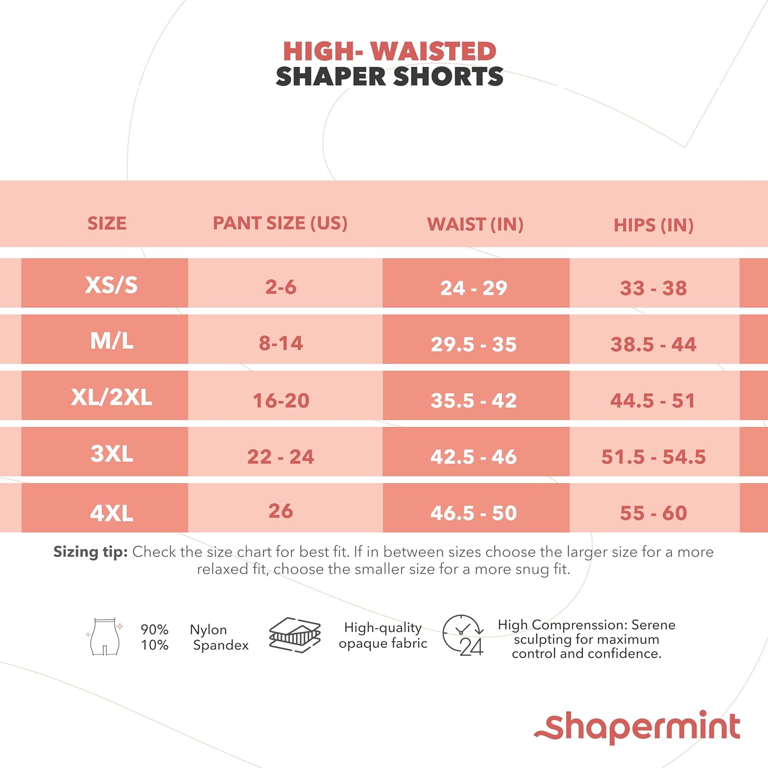 High Waisted Body Shaper Shorts Shapewear for Women Tummy Control Thigh Slimming Technology - VINE GLOBAL