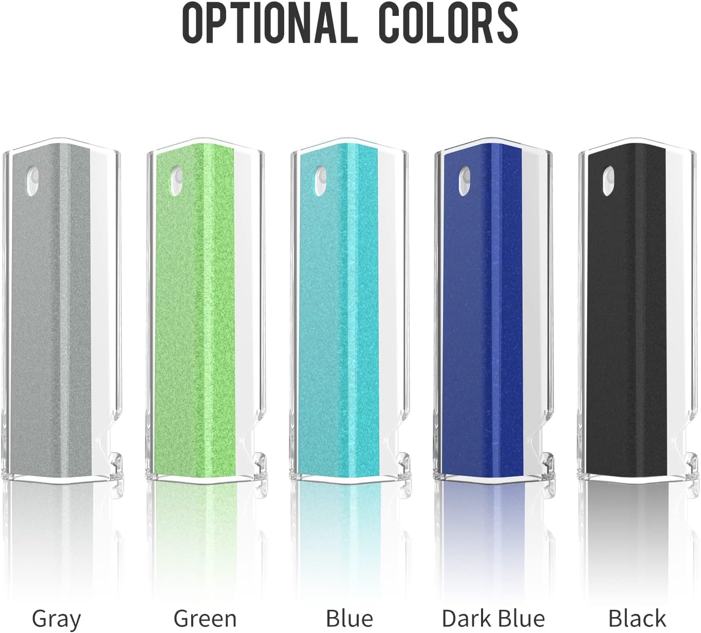 CLEAN Screen Cleaner, Fingerprint Proof Screen Cleaner Spray, All-in-One Cleaner with Microfiber and Shell for All Phones, Laptop and Tablet Screens (Black) - VINE GLOBAL