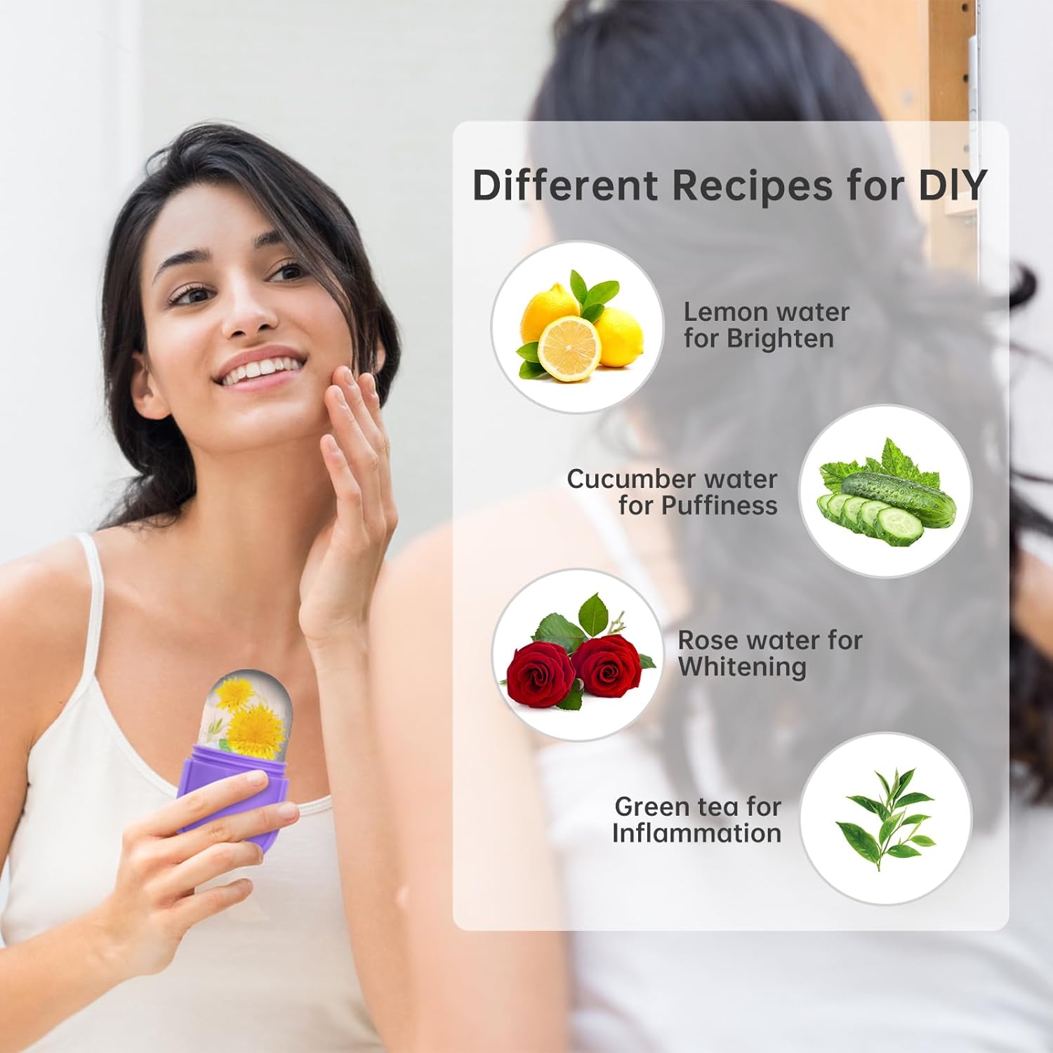 Ice Roller for Face and Eye, Ice Face Roller - VINE GLOBAL