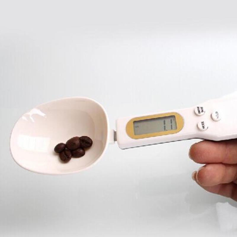 LCD Digital Kitchen Scale Electronic Cooking Food Weight Measuring Spoon Grams Coffee Tea Sugar Spoon Scale Kitchen Tools - VINE GLOBAL