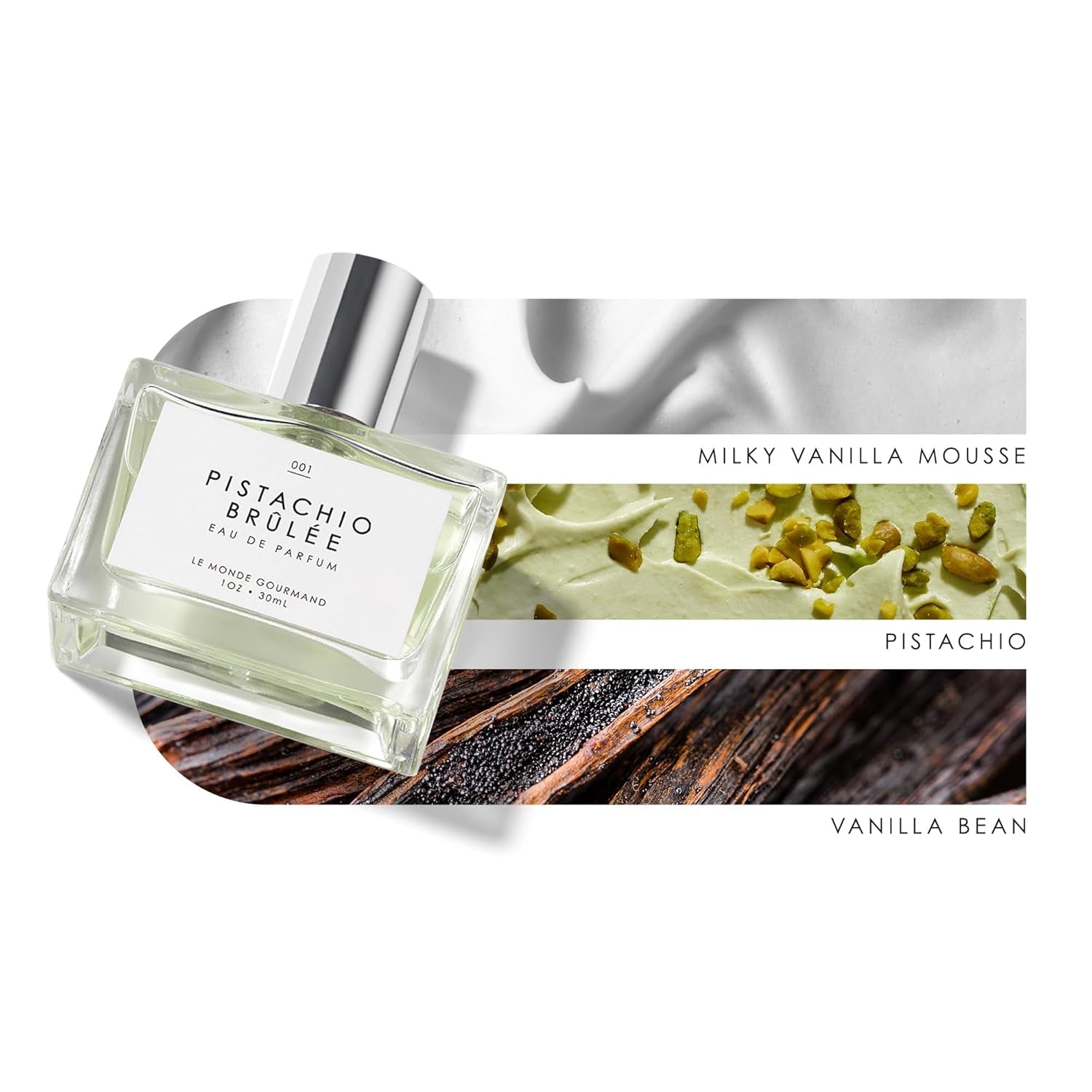 Pistachio Brûlée Eau De Parfum - 1 Fl Oz (30 Ml) - Nutty, Vanilla Fragrance Notes
