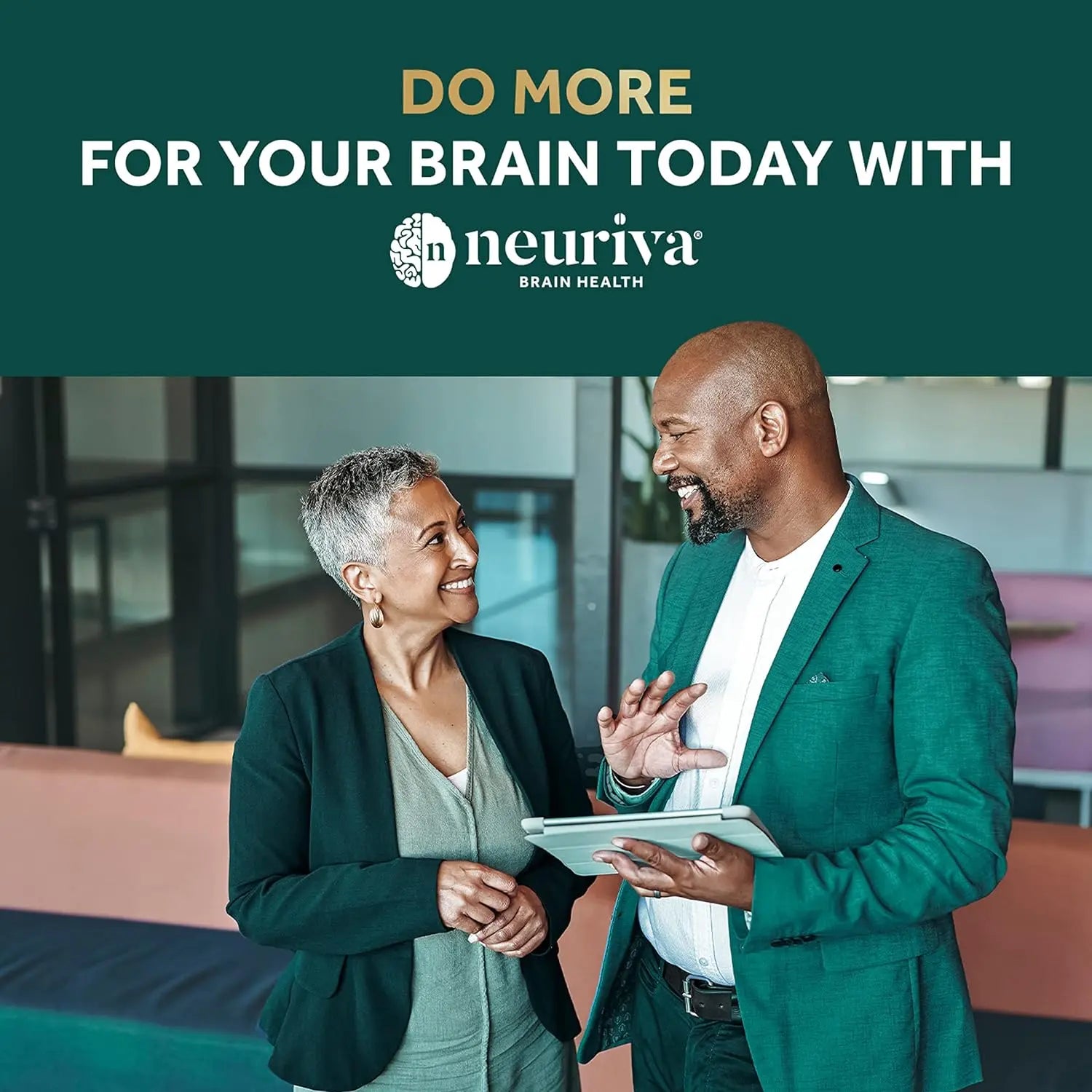 NEURIVA Ultra Decaffeinated Clinically Tested Nootropic Brain Supplement for Mental Alertness, Memory, Focus & Concentration, Cognivive, Neurofactor, Phosphatidylserine, Vitamins B6 B12, 60 Capsules VINE GLOBAL