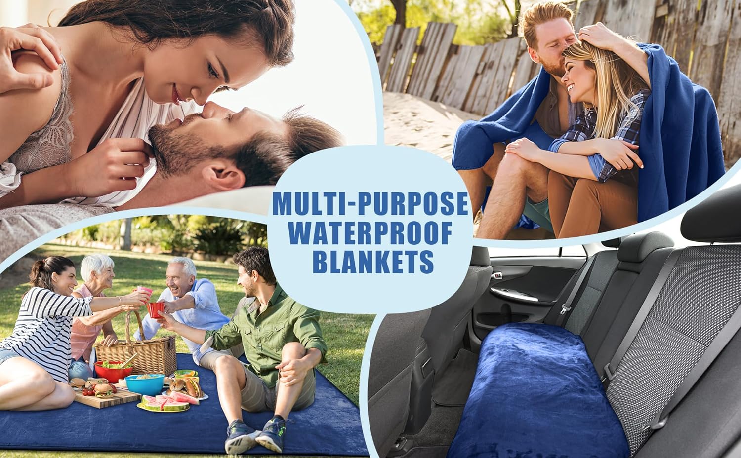 Waterproof Blanket for Bed Intimacy | Flannel Love Waterproof, Intimacy Blanket - VINE GLOBAL