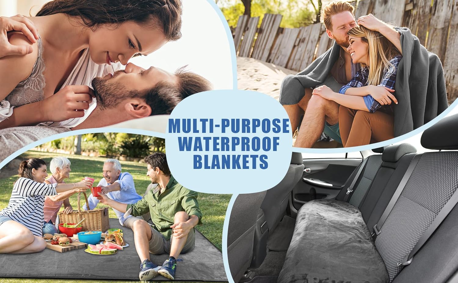 Waterproof Blanket for Bed Intimacy | Flannel Love Waterproof, Intimacy Blanket - VINE GLOBAL