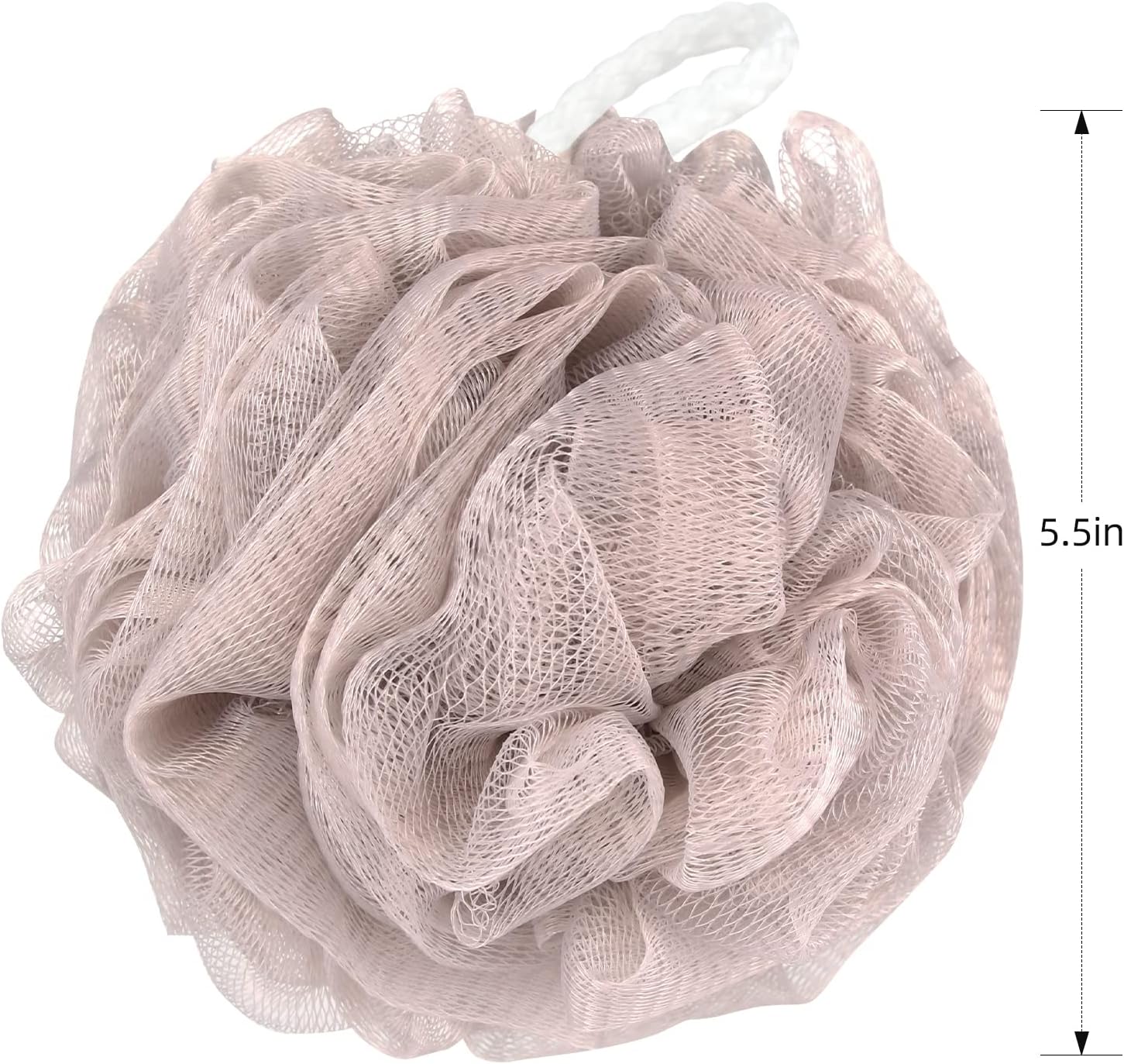 4-Pack Bath Sponges Shower Loofahs Mesh Balls Sponge for Body Wash Bathroom Men Women - VINE GLOBAL