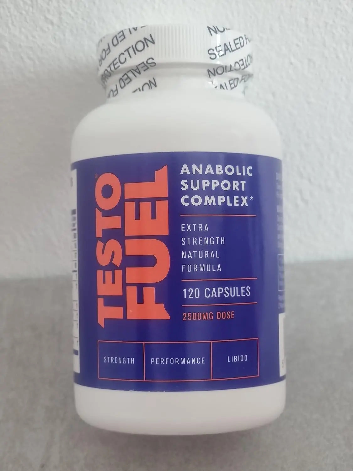 TestoFuel - 120 Testosterone Booster Pills for Men - 100% Natural Ingredients VINE GLOBAL